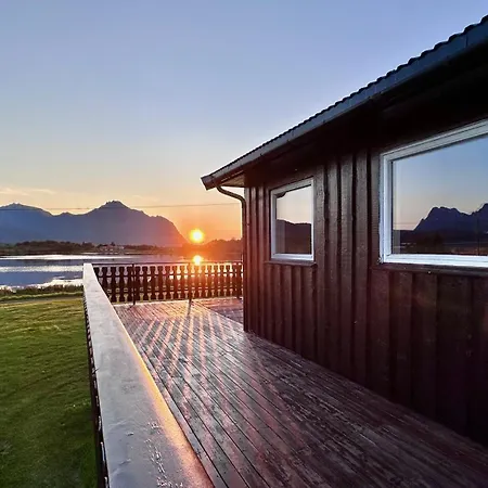 بيت للعطل Lofoten Wildlife Panorama